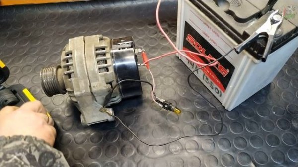 Как быстро проверить снятый генератор на работоспособность