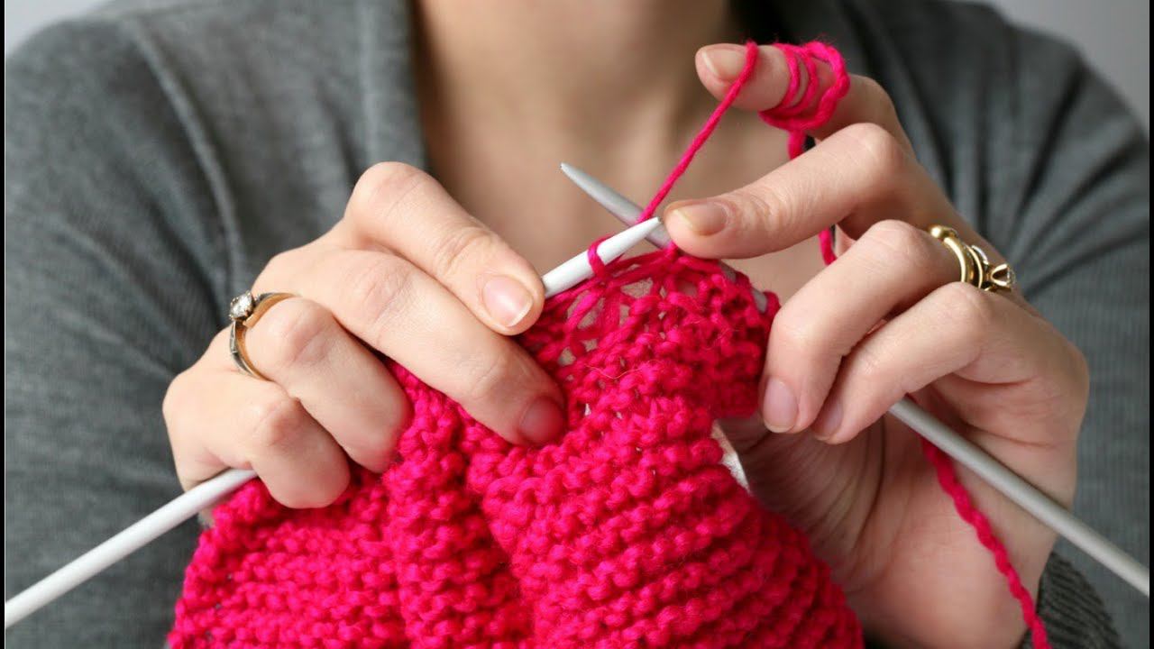 НАУЧИСЬ ВЯЗАТЬ СПИЦАМИ ЗА 12 МИНУТ!/LEARN TO KNIT IN 12 MINUTES/APRENDE A TEJER EN 12 MINUTOS