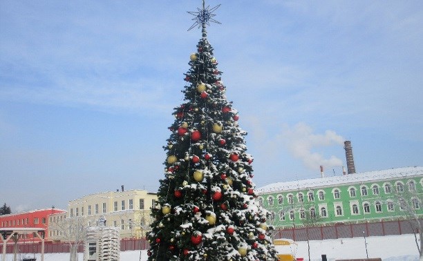 Тульская набережная (Казанская) . Тула . Зима