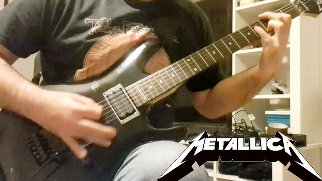 Metallica - Dyers Eve cover (with solo) смотреть онлайн