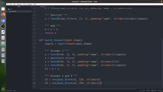 Implementing RESUNET in TensorFlow using Keras | Semantic Segmentation | Deep Learning смотреть онлайн
