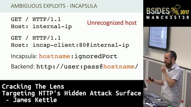 2017 - Cracking The Lens: Targetting HTTP's Hidden Attack Surface смотреть онлайн