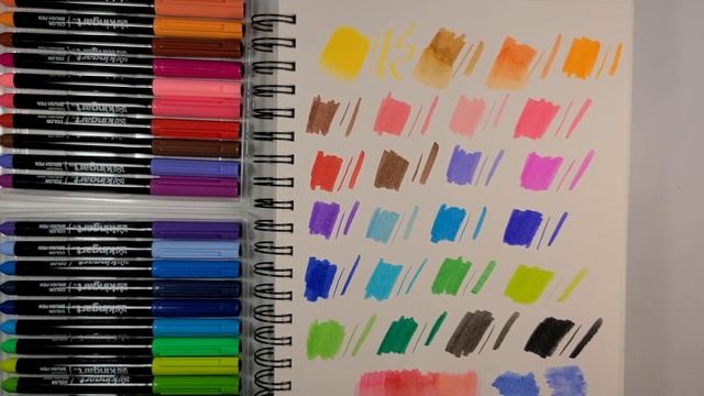 King Art Brush Pens Review смотреть онлайн