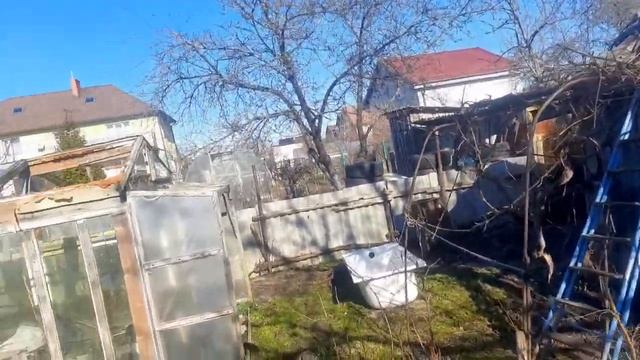 Разбор старой теплицы...