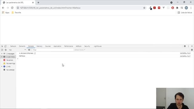 Como ler parâmetros da URL com JavaScript (query string) смотреть онлайн