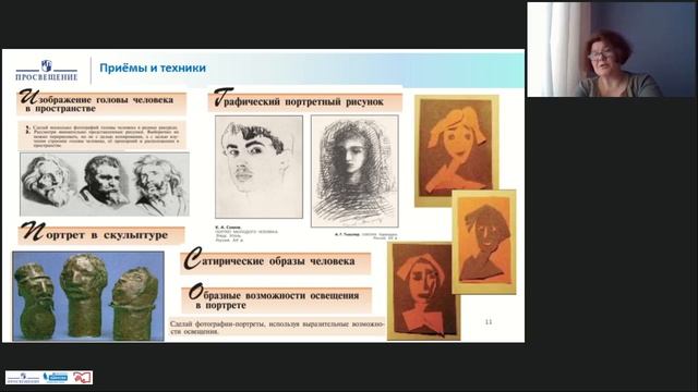 Портрет: алгоритм изображения смотреть онлайн