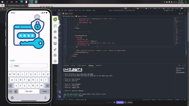 React native | KeyboardAvoidingView смотреть онлайн