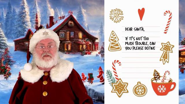 Put A Friend On The Naughty List | Personalized Santa Video Message смотреть онлайн