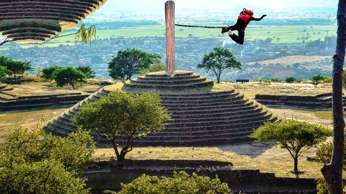 Круглые пирамиды Мексики созданы для полёта как боги. смотреть онлайн