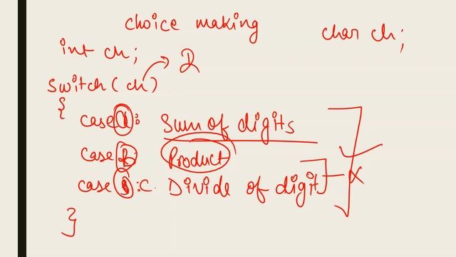 SWITCH CASE IN JAVA смотреть онлайн