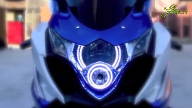 ORACLE White LED Lights on Suzuki GSXR1000 by ShopPMLIT.com смотреть онлайн