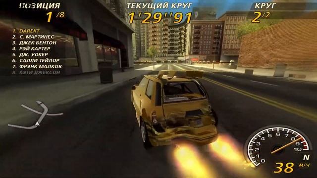 ?FlatOut 2. Прохождение на автомобиле "Chili Pepper". #27 смотреть онлайн