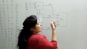 16 to 1 mux using 4 to 1 mux | 16 X 1 MULTIPLEXER USING 4 TO 1 MULTIPLEXER