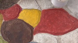 Чем покрасить садовую дорожку? Краска для бетона.