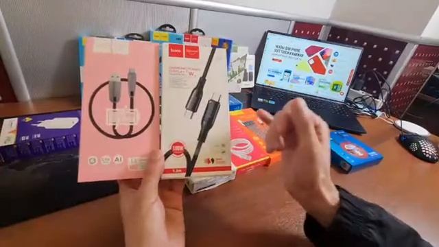 Показываем дорогие, качественные, необычные кабели для телефонов от Hoco и Borofone смотреть онлайн