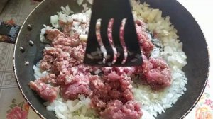 Гора пирожков из 200 грамм фарша! Пирожки жареные с мясом "Экономные"??