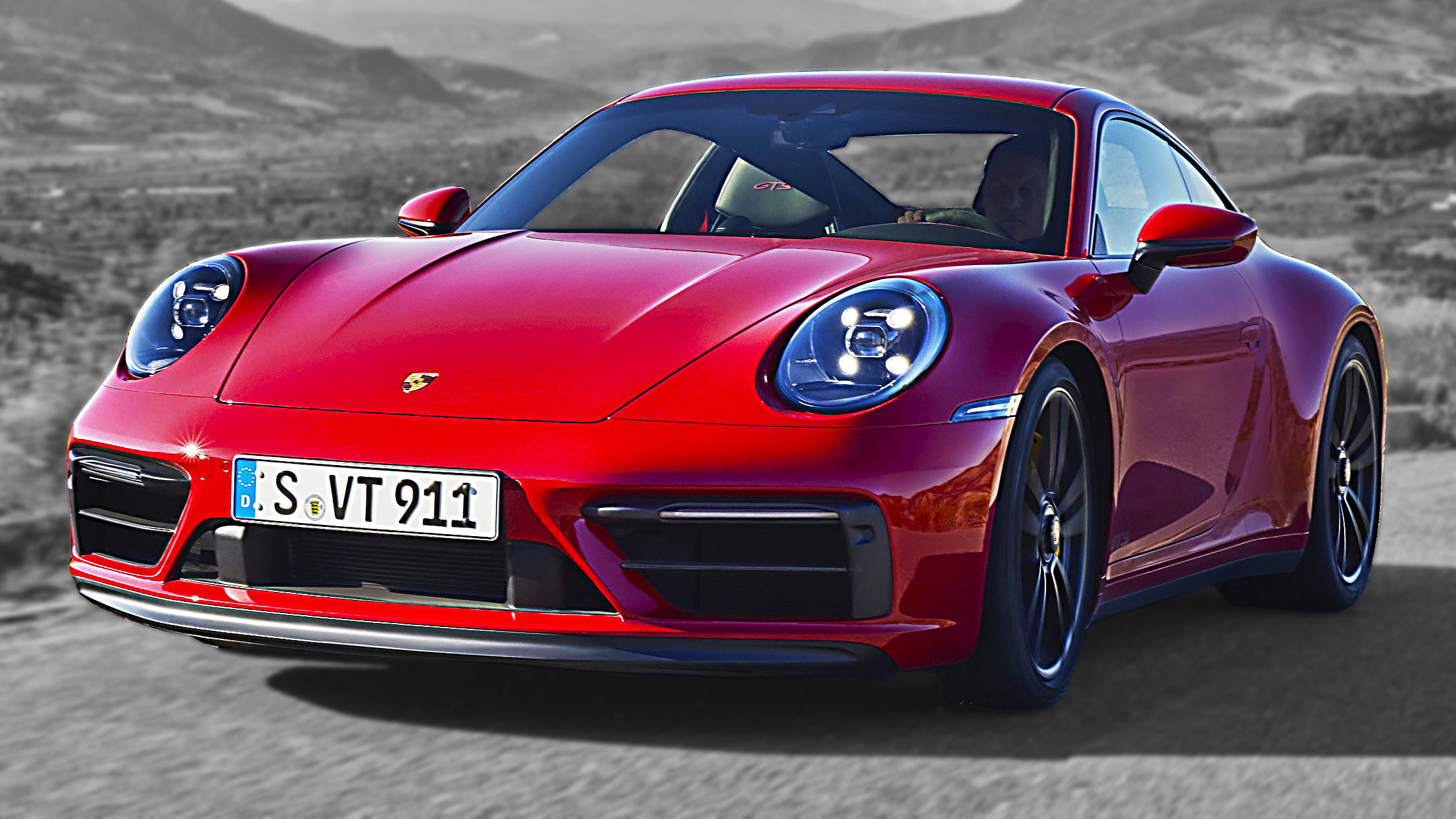 New 911 Carrera GTS - Вождение, Интерьер, Экстерьер!