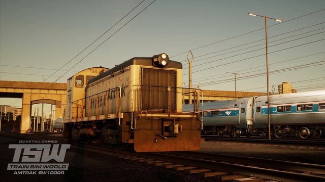 TRAIN SIM WORLD NEWS: FINALLY NEW USA CONTENT ! THE AMTRAK SW1000R DIESEL SHUNTER ON NEC NEW YORK смотреть онлайн