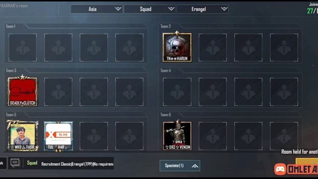 TEAM 47 CUSTOM ROOM MATCH LIVE смотреть онлайн
