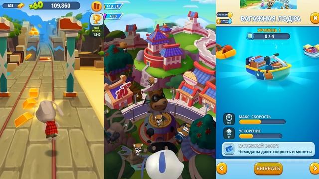 Talking Tom Gold Run - Talking Tom Hero Dash - Talking Tom Jetski 2 - Full walkthrough - Gameplay смотреть онлайн