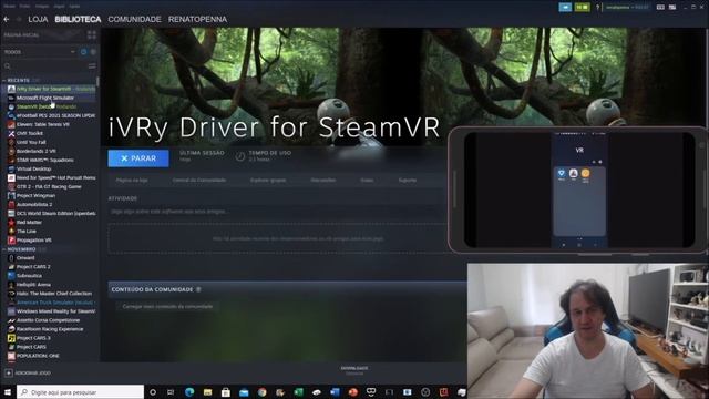 How to play Flight simulator 2020 in vr mobile | Riftcat | Ivry | Samsung S9 English version смотреть онлайн
