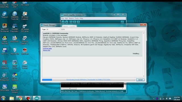 How To Add ESP8266 Board on Arduino IDE смотреть онлайн