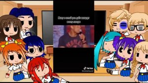 Реакция игры "Бесконечное лето" на Тик Ток про них {Gacha Club} // 2 часть