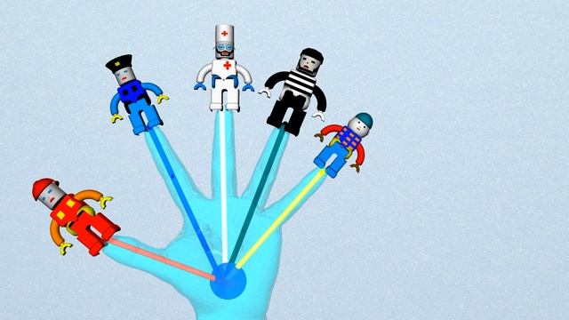 ✓ ПРОФЕССИИ Семья пальчиков  Finger Family Song