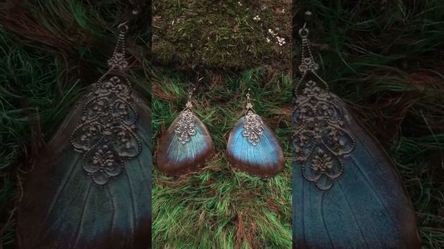 ? Серьги «Ажурные крылья бабочек» смотреть онлайн