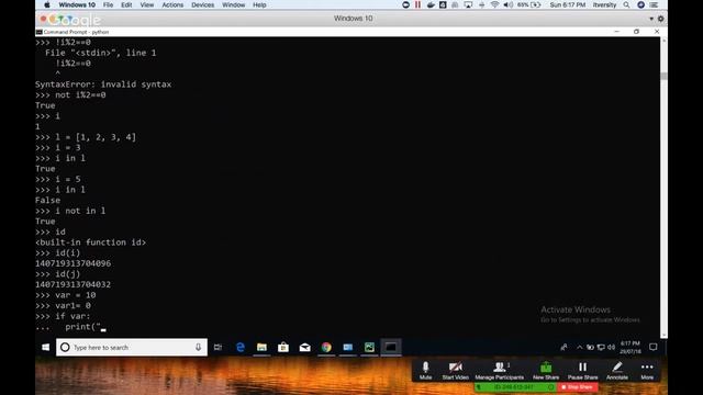 Basics of Programming Constructs - Python 3 смотреть онлайн