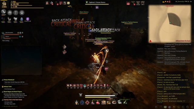 Black Desert Online [PvE] - 59 Warrior + 59 Musa duo grind at Pila Ku смотреть онлайн