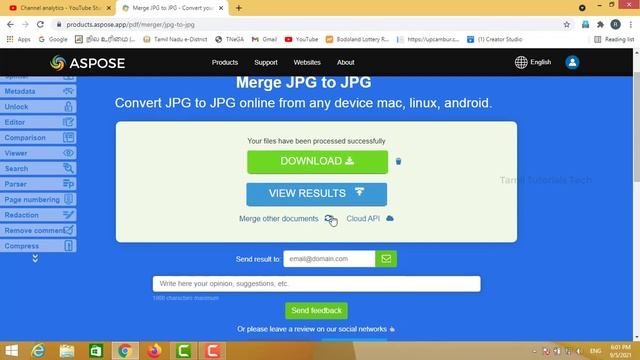 How to Merge Two Images into One |Merge Two Files into One File | Tamil Tutorials Tech смотреть онлайн