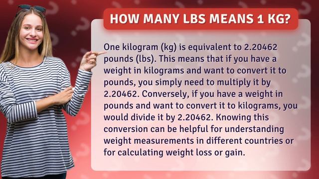 How many lbs means 1 kg? смотреть онлайн