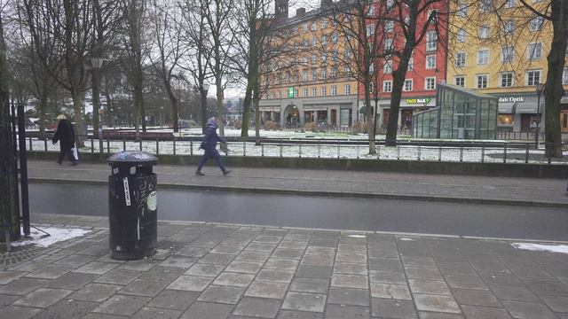 Sweden, Stockholm, bus 4 ride from Hornstull to Tekniska högskolan смотреть онлайн