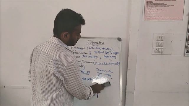 SQL operators смотреть онлайн