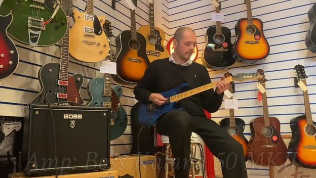 Used Ibanez RG2570 MZ-CAB Prestige - Rimmers Music смотреть онлайн