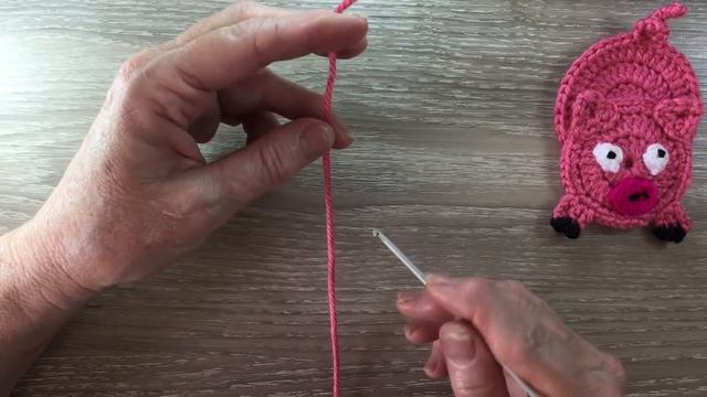 Easy Pig Crochet Tutorial - Beginner Crochet Tutorial смотреть онлайн