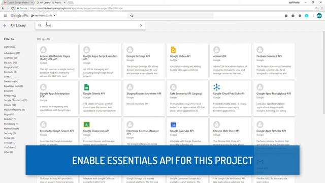 Custom Search Console | Creating Google API Credentials - Part 5 смотреть онлайн