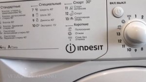 Стиральная машина INDESIT IWUB 4105 Обзор