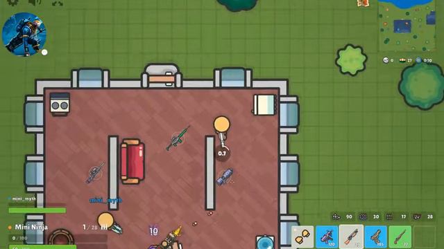 Zombs Royale 2d Battle Royale /w Mini Myth смотреть онлайн