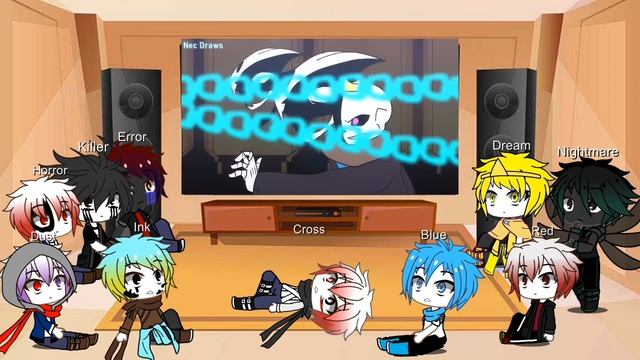 Sans au react to Error404 Sans VS KingOFMultiverse!Sans смотреть онлайн
