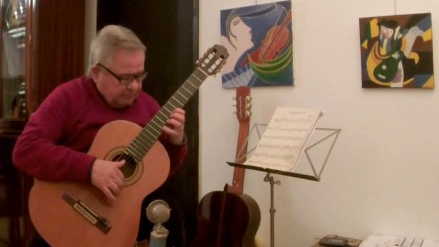 PETIT MENUET, Francisco Tárrega, Op. post., by M. Alipio Calvão смотреть онлайн