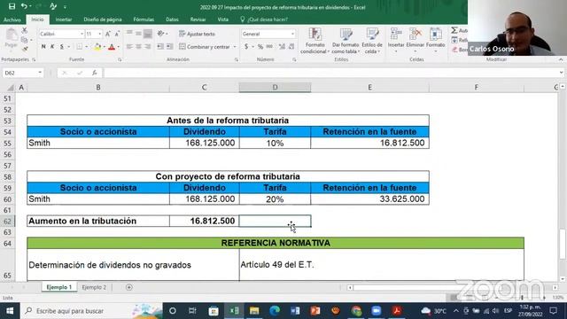 ? IMPACTO DEL PROYECTO DE LA REFORMA TRIBUTARIA EN LOS DIVIDENDOS ? смотреть онлайн
