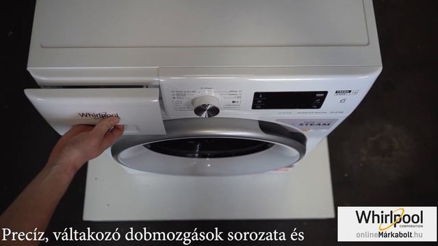 Whirlpool FFWDB 864369 SV EE  | Elöltöltős Mosó-szárítógép Bemutató Videó
