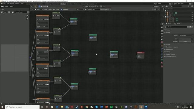 Random Textures On One Material Over Multiple Meshes In Blender 2 8 смотреть онлайн