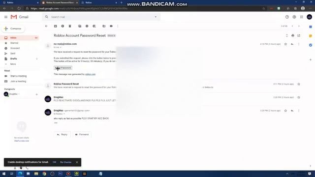 Roblox Revert Password Error: