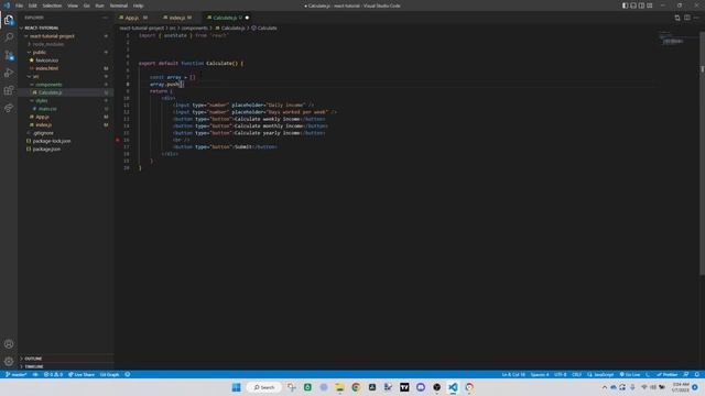 How to code a very simple algorithm in React.js (for beginners) смотреть онлайн