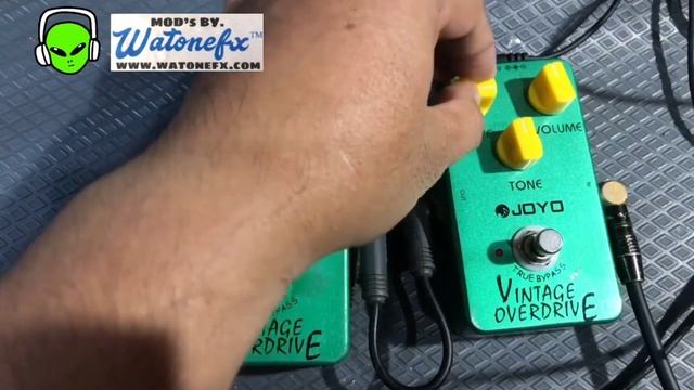 Joyo Vintage Overdrive Mod's by Watonefx VS Joyo Vintage Overdrive Without Mod's смотреть онлайн