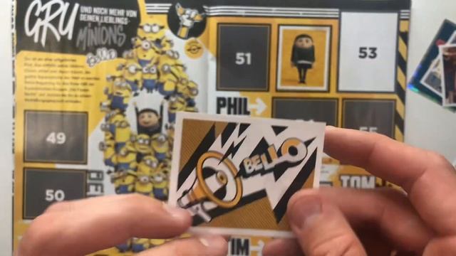 Миньоны 2 Грювитация Альбом Наклеек. Topps Minions 2 Sticker Collection Auf der Suche nach dem Boss смотреть онлайн
