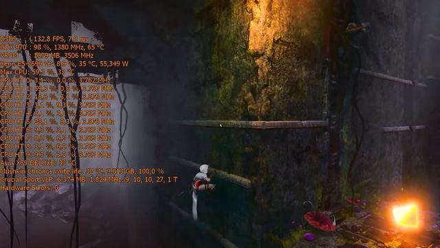 Trine 3 Xeon E5-2690 V2 10 Core@3766Mhz Turbo 4100Mhz GTX 970 g1 gaming смотреть онлайн